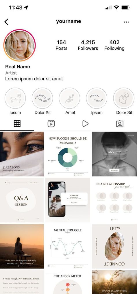 #Therapist_Instagram_Feed #Therapist_Social_Media #Social_Media_Psychology #Professional_Graphic_Design Psychology Social Media Design, Therapist Instagram Feed, Therapist Social Media, Psychologist Aesthetic, Social Media Psychology, Instagram Design Layout, Instagram Font, Types Of Social Media, Facebook Layout