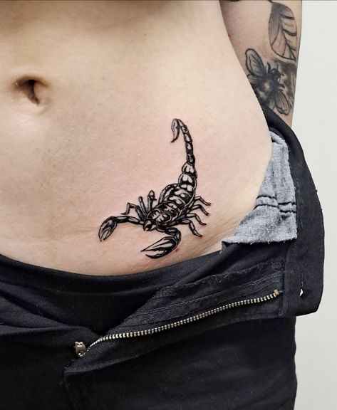 simple scorpion stomach tattoo pinterest Scorpion On Stomach Tattoo, Scorpion Tramp Stamp Tattoo, Scorpion Waist Tattoo, Scorpion Stomach Tattoo, Scorpion Hip Tattoo, Scorpion Sternum Tattoo, Tattooed Man, Tramp Stamp Tattoos, Stomach Tattoo