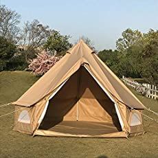 Diy Tent Outdoor Homemade, Diy Bell Tent, Diy Yurt Tent, How To Make A Tent, Diy Glamping Tent, Canvas Tent Diy, Tent For Family, Lotus Belle Tent, Tent Diy