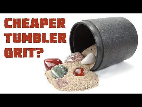 Rock Tumbling on a Budget: Does Sand Work as a Grit Substitute? Rock Tumbler Grit, Rock Tumbler Diy, Stone Tumbler, How To Polish Rocks, How To Make Rocks, Rock Tumbling, Rock Tumbler, Rocks And Fossils, Rust Removers