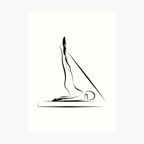 Get my art printed on awesome products. Support me at Redbubble #RBandME: https://www.redbubble.com/i/art-print/Long-spine-massage-pilates-pose-by-sashica/164357476.1G4ZT?asc=u Pilates Drawing, Pilates Illustration, Spine Massage, Prenatal Pilates, Pose Art, Pilates Poses, Pilates Studio, Pilates Reformer, Line Drawing