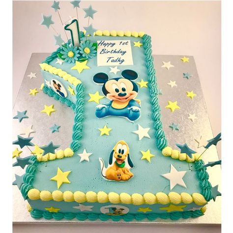 Number 1 Birthday Cake Boy, 1st Birthday Cake Designs, Number One Cake, Number 1 Cake, Wedding Cake Designs Simple, Cake Designs For Boy, Number Birthday Cakes, Christmas Cakes Easy, Boys 1st Birthday Cake