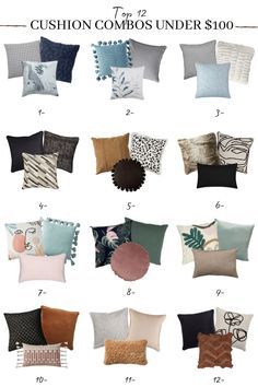 25 Foolproof Cushion Combinations for your Sofa - TLC Interiors Cushions On Sofa Color Schemes, Sofa Cushions Arrangement, Cushions For Grey Sofa, Bedroom Pillows Arrangement, Cushion Arrangement, Cushion Combinations, Complimentary Colours, Throw Pillows Living Room, Corner Sofa Set