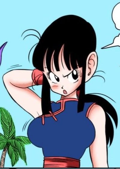 Chi Chi, Dragon Ball, Milk, Anime, Blue