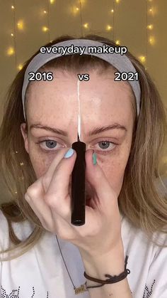 What Makeup Suits My Face, How I Did My Makeup In 2016 Vs 2021, Face Changing Makeup, Doing My Sisters Makeup, Pre Shower Makeup Ideas Funny, Makeup Challenge Ideas Fun, Makeup Then Vs Now, Do My Makeup With Me, People Doing Makeup