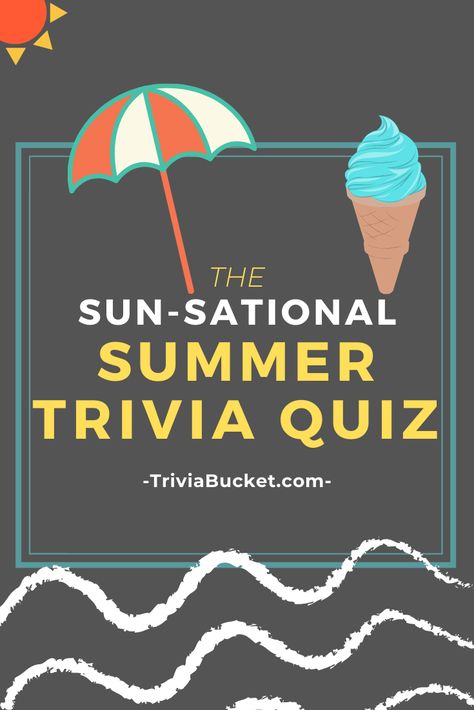 It's the Perfect Solution If Your Looking for a Fun Way to Spend those Long Summer Evenings with Friends and Family!   This Jam Packed 16-Page Summer Themed Trivia Quiz includes Everything You Need to Host a Summer Themed Quiz!   Just Click Download and Print and Your Ready-to-Go! Summer Trivia Questions And Answers, Summer Trivia, Summer Quiz, Holiday Quiz, Trivia Categories, August Themes, English Quiz, Summer Words, Logo Quiz