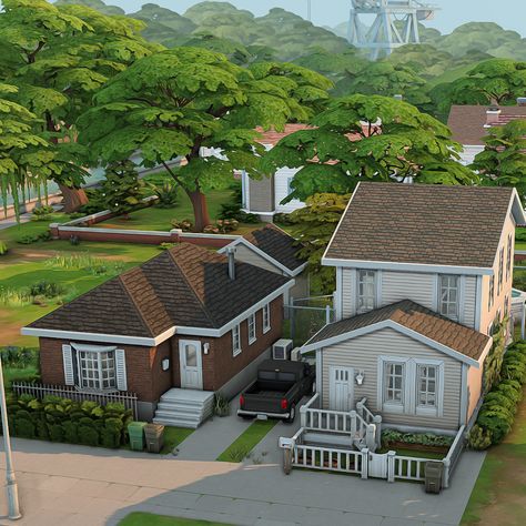 Sims 2 House, Sims 4 Houses Layout, The Sims 4 Lots, Sims Freeplay Houses, Sims 4 House Plans, Sims 4 House Building, Sims 4 House Design, Casas The Sims 4, Sims Building