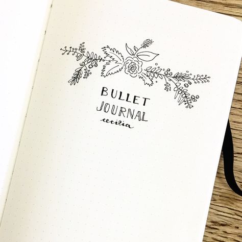 Bullet Journal Front Page, Bullet Journal First Page, Bullet Journal Dividers, Bullet Journal Calendar, Bullet Journal 2020, Bullet Journal Key, Bullet Journal Set Up, Bullet Journal Spreads, Creating A Bullet Journal