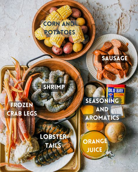 The Best Seafood Boil, Low Carb Seafood Boil, Louisiana Shrimp Boil Seasoning, Crabboil Seafood Boil, Crab Lobster Shrimp Boil, Zatarains Seafood Boil Recipe, Crayfish Boil Recipe, Garlic Butter Seafood Boil Recipe, Smoked Seafood Boil