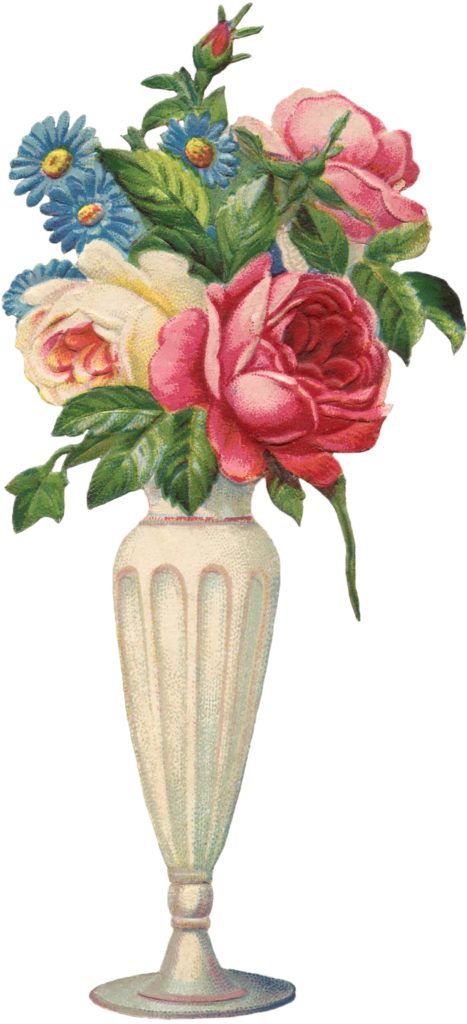 8 Floral Vase Images! - The Graphics Fairy Flower Vase Drawing, Vase Crafts, Rose Images, Victorian Flowers, Graphics Fairy, Wedding Vases, Vase Shapes, Antique Vase, Diy Vase