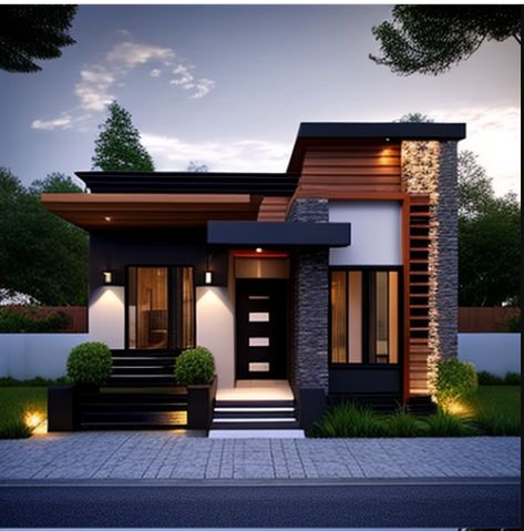 we design unique house elevation for your deram house follow us for more modern house design in future Single Story House Elevation, Duplex Exterior, 10 Marla House Plan, Single Story House, Front Building Design, Small House Exterior, Modern Elevation, Single House, Minimal House