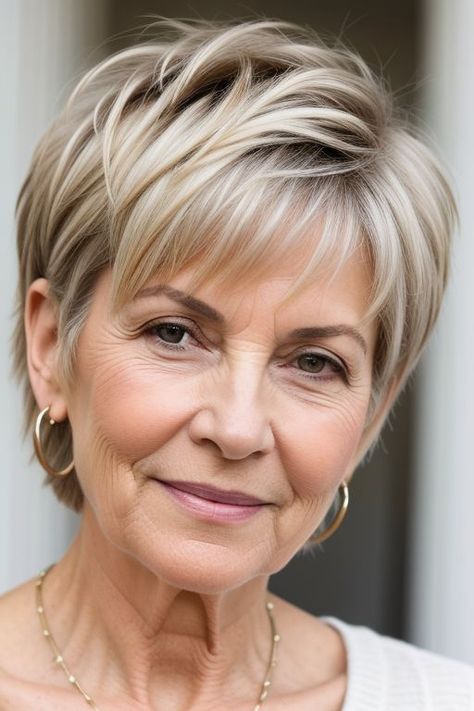 17+ Trending Hairstyles Woman Over 60 in 2025 9 Short Hair Back View, Short Stacked Hair, Haircut Gray Hair, Short Hair Back, Hair Contouring, Stacked Hair, Flattering Hairstyles, Stylish Short Hair, Hairstyles For Women Over 60