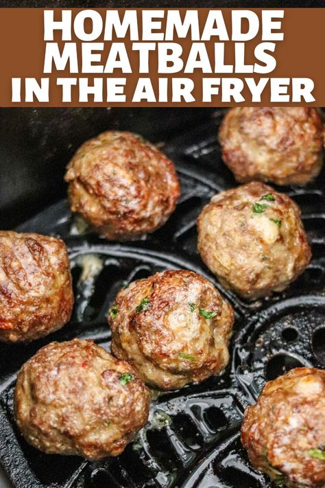 Meatballs Ninja Foodi, Ninja Foodi Meatballs, Frozen Meatballs In Air Fryer, Healthy Ninja Foodi Meals, Ketovore Desserts, Air Fry Meatballs, Meatballs In Air Fryer, Air Fryer Meatballs, Cooking Frozen Meatballs