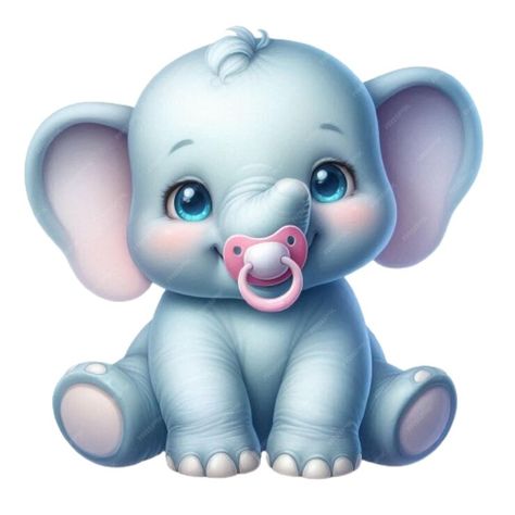 Cute baby zoo animal with pacifier in watercolor 3d realistic | Premium AI-generated PSD Baby Zoo Animals, Baby Zoo, Idee Cricut, Zoo Animal, Cute Elephant, Hippopotamus, Zoo Animals, Baby Elephant, Cute Designs