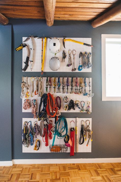 Gear Room Ideas, Gear Room Organization, Cabin Organization, Pnw Cabin, Vanlife Inspiration, Outdoor Gear Storage, Gear Closet, Gear Room, Cabin Renovation