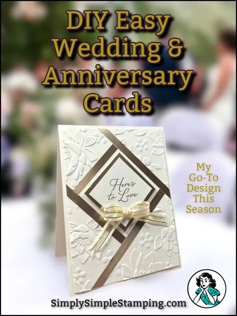 I am excited to find this card making idea that will be perfect for Weddings and Anniversaries. I have a ton of special occasions this summer and this card is not only one-of-a-kind but it’s easy to make. Connie Stewart has provided a video tutorial and a supply list so that you can follow along and make your card in minutes. Stamping Up Anniversary Card Ideas, Stampin Up Anniversary Cards, Fractured Cards, Shuffle Cards, Homemade Wedding Cards, Stampin Up Wedding Cards, 2024 Card, Shutter Cards, Patchwork Cards