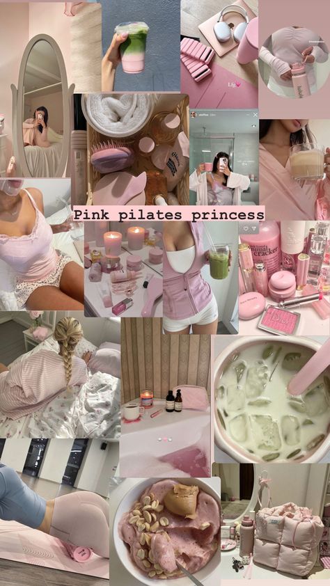 Pink Princess Aesthetic, Tapeta Z Hello Kitty, Pink Pilates Princess, Pink Lifestyle, Pretty Pink Princess, Pink Pilates, Princess Wallpaper, Pilates Princess, Pink Life