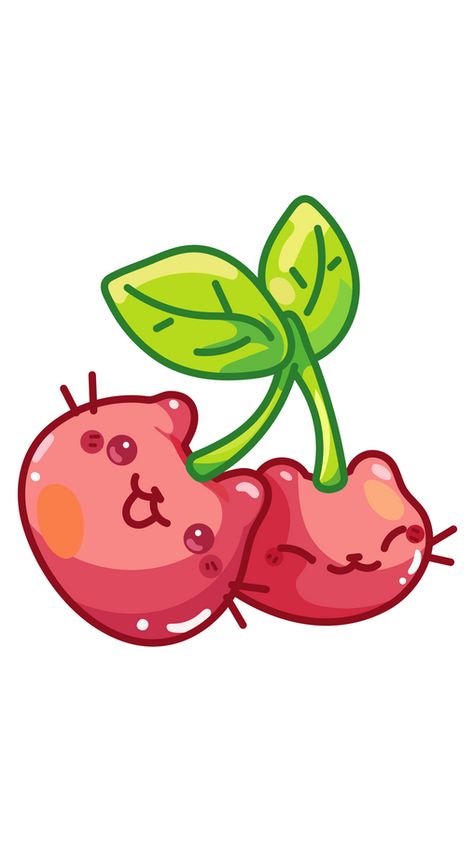 In the world of adorable mashups, there's one that's sure to bring a smile to your face: cute cherry cats! This delightful combination combines the sweetness of cherries with the playful and lovable... Kawaii Owl Drawing, Kawaii Art Aesthetic, Cartoon Animal Art, Cute Digital Art, Cute Cartoon Food, Animal Food, Cele Mai Drăguțe Animale, 귀여운 음식 그림, Face Cute