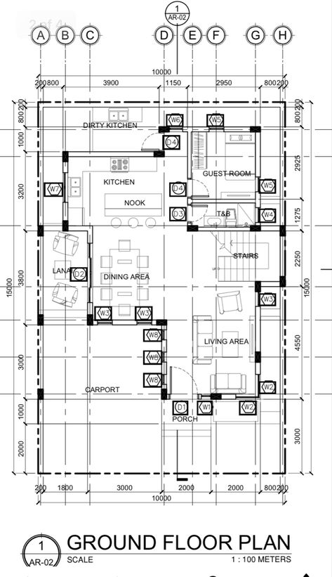 Revit Tutorial Architecture, Boutique Hotel Design Architecture, Drawing Structure, Autocad Plan, Foundation Plan, Basic Sketching, Hotel Design Architecture, Eiffel Tower Painting, Simple Floor Plans