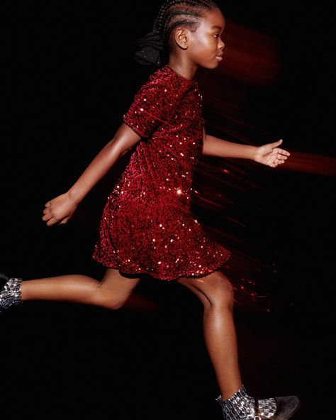 Pailletes Collection Party 6 - 14 Years | Girl | ZARA Canada Wednesday Dress, Sequinned Dress, Fur Dress, Round Neck Dress, Dress With Short Sleeves, Round Neck Dresses, Floral Lace Dress, Feather Dress, Poplin Dress