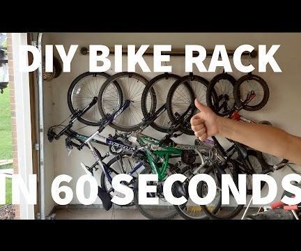 Rack Velo, Garage Velo, Diy Bike Rack, Bike Rack Garage, Bike Storage Garage, Bike Storage Solutions, Bike Hooks, Range Velo, Bike Hanger