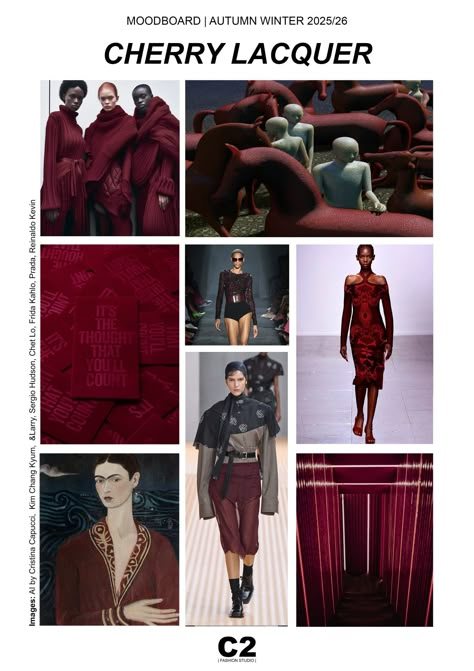 2025 2026 Fashion Trends: WGSN and Coloro Reveal the Key Colors for the Autumn Winter Season - C2 Fashion Studio 2025 Fashion Trends, Fashion Trend Book, Brand Positioning, Fashion Trend Forecast, Color Forecasting, Winter Typ, 2025 Fashion, Color Trends Fashion, Fashion Forecasting