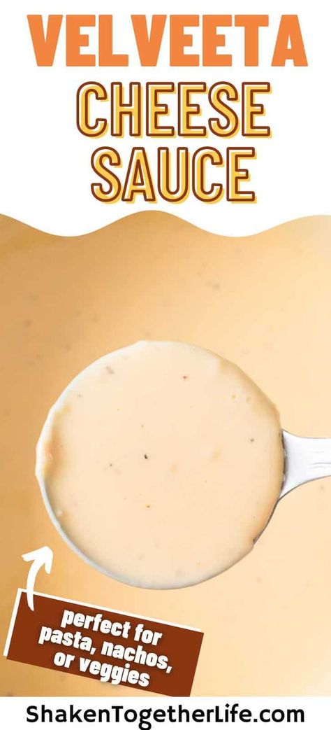 Looking for an easy Velveeta cheese sauce to top nachos, pasta, or broccoli? Look no further! This creamy cheese sauce is made with just a few simple ingredients and ready to eat in just 10 minutes! Velveeta Nacho Cheese Sauce, Velveta Cheese Sauce, Best Cheese Sauce, Velveeta Cheese Dip, Velveeta Cheese Sauce, Summer Popsicle Recipes, Homemade Nacho Cheese Sauce, Velveeta Queso, White Cheese Sauce