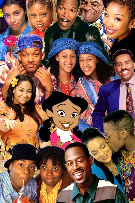 One On One Tv Show, Aa Culture, Early 2000s Tv Shows, Black Love Movies, Tv Show Characters, 2000s Tv Shows, 2000s Wallpaper, Black Tv Shows, Show Characters