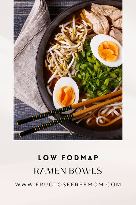 Low Fodmap Ramen, Low Fodmap Bowls, Low Fodmap Sauces, Digestion Friendly Recipes, Low Fodmap Chicken Recipes, Fodmap Chicken Recipes, Chicken Bone Broth Recipe, Fod Map, Fodmap Chicken