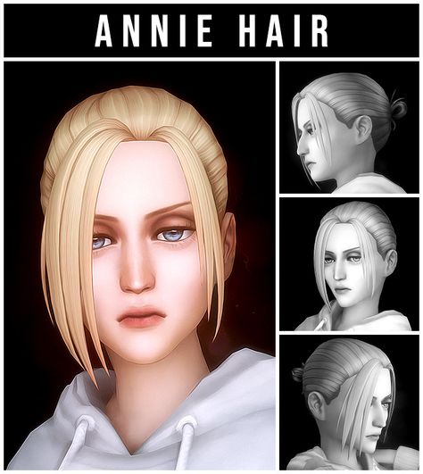 welcome Ts4 Hair, Sims Packs, Sims 4 Anime, Pelo Sims, Annie Leonhart, The Sims 4 Packs, Sims 4 Mm Cc, Sims 4 Cc Folder, Sims 4 Dresses