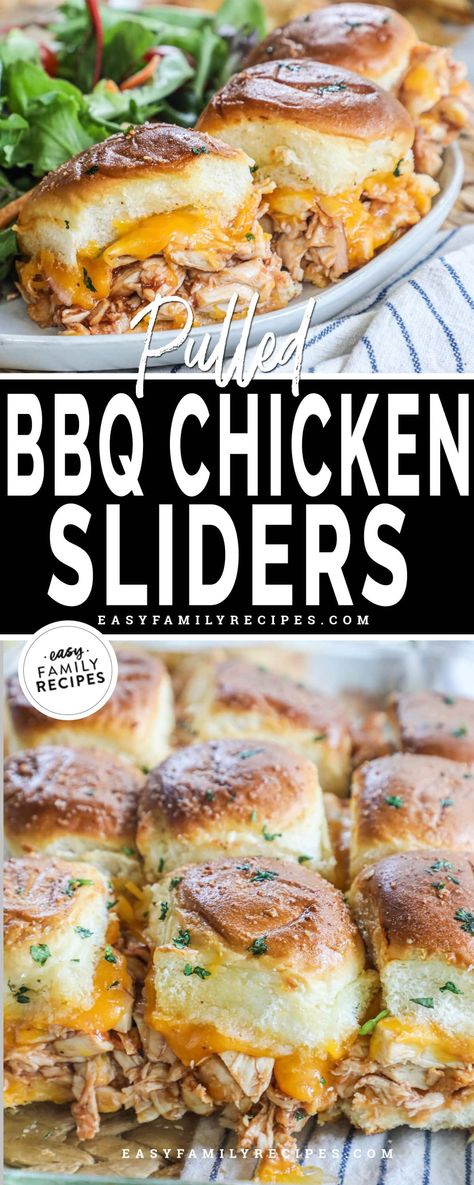 Bbq Chicken Sliders Recipes, Pulled Bbq Chicken, Sliders Recipes Hawaiian Rolls, Bbq Sliders, Slider Recipe, Sliders Recipes, Sliders Recipes Chicken, Chicken Smothered, Bbq Chicken Sliders