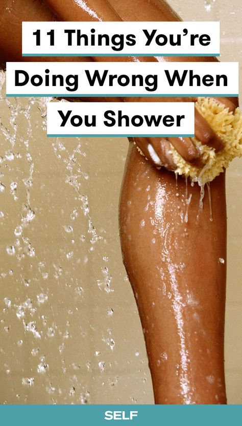 You probably don't think too much about your shower routine, but there are some mistakes that you might be making in your 15-minute bathroom time less effective or ruining your skincare regimen. Here are 11 tips and hacks to make your shower better for your skin and hair. Don't Think Too Much, Mascara Hacks, Shower Tips, Think Too Much, Beauty Hacks Skincare, Skincare Regimen, Image Skincare, Shower Routine, Diy Beauty Hacks