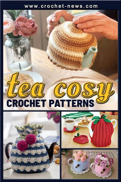 Free Crochet Tea Cozy Pattern, Crochet Tea Cosies Patterns Free, Crochet Tea Cosy Free Pattern Easy, Crochet Tea Pot Cozy Pattern Free, Crochet Tea Pot Cozy, Crochet Tea Cosy Free Pattern, Tea Cosy Crochet Pattern, Tea Cozy Crochet Pattern, Crochet Tea Cup