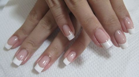 Love 'em!!!! White Tips, Squoval Nails, French Tip Acrylic Nails, Really Cute Nails, Nagel Inspo, Square Acrylic Nails, Funky Nails, Pretty Acrylic Nails, Dream Nails