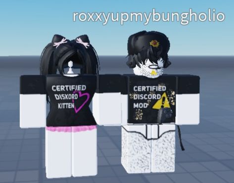 Matching Users Ideas, Funny Matching Roblox Outfits, Roblox R6 Matching Fits, Couples Roblox Avatars, Cheap Matching Roblox Outfits, Matching Roblox Usernames For Couples, Matching Outfit Roblox Couple, Roblox T Shirt Matching, R6 Matching Avatars