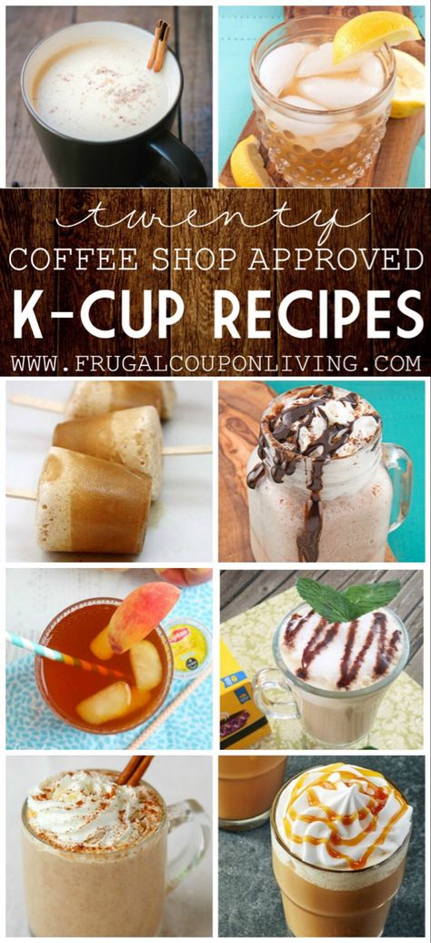 Keurig Iced Coffee, Keurig Recipes, Cup Recipes, Coffee Meets Bagel, Cup Dessert, Mint Coffee, Keurig Coffee, Coffee Drink Recipes, Sweet Drinks