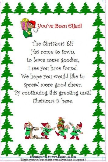 You've Been Elfed and Free Printables - Making Memories With Your Kids You've Been Jingled, Gift Ideas Secret Santa, You've Been Elfed, Hospitality Ideas, Christmas Party Games, Xmas Ideas, Employee Appreciation, Christmas Games, Easy Christmas