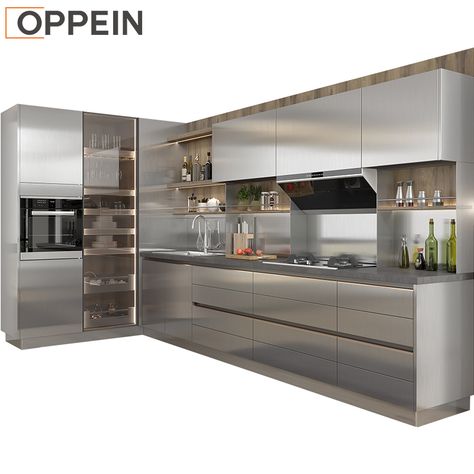 OPPEIN Gray Gloss L Shaped Modern Kitchen Cabinet Set Modular Price Modern Indoor Kitchen Cabinets https://m.alibaba.com/product/1600365013369/OPPEIN-Gray-Gloss-L-Shaped-Modern.html?__sceneInfo={"cacheTime":"1800000","type":"appDetailShare"} All In One Kitchen Unit, L Shaped Modern Kitchen, Compact Kitchen Unit, L Shaped Kitchen Cabinets, Grey Kitchen Furniture, Modular Kitchen Cabinet, Modern Kitchen Cabinet, Modern Grey Kitchen, Kitchen Set Cabinet