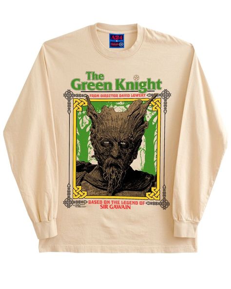 Online Ceramics, Green Knight, Movie Shirts, Home Page, Print Design, Graphic Sweatshirt, Design Inspiration, Graphic Tees, Tshirt Designs