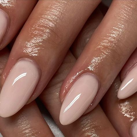 BIAB Manicurist | Nail Artist | Mobile Sessions Available on Instagram: "Dreamer BIAB 💭🫧🌸  .  .  .  .  .  .  .  .  . #biab #biabnails #biabnailslondon #dreamerbiab #newnails #almondnails #naturalnails #naturalnailsonly #longnails #healthynails #newnails #nailsnailsnails #nailsofinstagram #nailsoftheday #nailsofinsta #pinknails #nudenails #milkynails #ealingnails #actonnail #westlondonnails #mobilenailtech #mobilenails" Neutral Oval Nails Classy, Bridal Nails Brown Skin, Biab Natural Nails, Nude Biab Nails, Almond Biab Nails, Natural Biab Nails, Dreamer Biab, Milky Nude Nails, Milky Pink Almond Nails