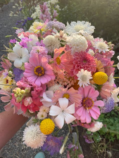 Summer Wildflower Bouquet Wedding, Cut Flower Garden Bouquet, Small Spring Bouquet, Pink Wildflower Bouquet, Zinnia Wedding Bouquet, Flower Bouquet Summer, June Bouquet, Cut Flower Bouquet, Mixed Flower Bouquet