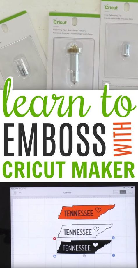 Embossing On Cricut Maker, Embossing Cricut Maker, Debossing With Cricut Maker, Emboss With Cricut Maker, How To Emboss With Cricut Maker, Cricut Embossing Projects, Cricut Embossing Ideas, Emboss Cricut, Debossing With Cricut