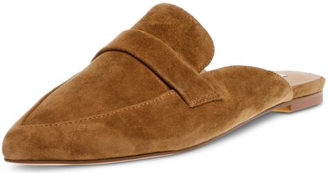 PRICES MAY VARY. Elevate any look with this Steve Madden Flavor Flat Mule. Suede or leather upper. Easy, slip-on construction. Pointy-toe silhouette. Lightly padded footbed. Whether you're heading to the office or a special event, FLAVOR is the perfect option. Both comfy and stylish, it has a point-toe loafer silhouette that is so chic. Mom Shoes, Shoes Steve Madden, Flat Mules, Fashion Mood Board, Womens Mules, Comfortable Flats, Fall Shoes, Shoe Obsession, Mule Clogs