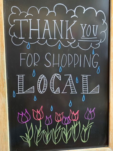 Whiteboard Sign Ideas, Shop Local Chalk Sign, Restaurant Welcome Chalkboard, Spring Retail Chalkboard Signs, Boutique Chalk Signs, Blackboard Sign Ideas, Spring Storefront Window Displays, Welcome Chalkboard Sign Business, Boutique Chalkboard Signs Spring