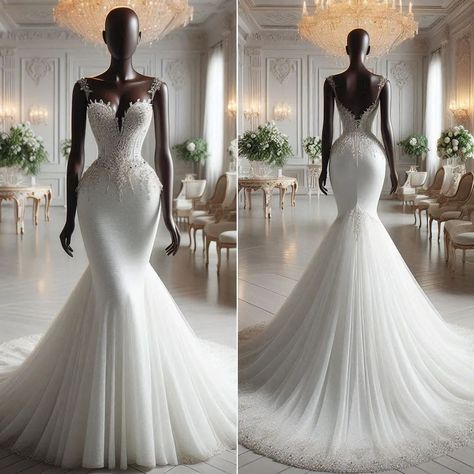 Every Bride deserves to look Fabulous & Breathtaking 💍🤍 Check out these beautiful wedding dresses 🥰. 📒These designs are crafted by blending my unique ideas with AI tools, and are intended to inspire. Any commercial use or replication requires prior approval and proper credit. Please direct message @angieedavid.designs for permissions/more info. Thank you so much. 🤍 #aifashion #elegantwoman #weddingmagazine #weddinggowns #bridalgowns #bridaldresses #luxurylifestyle #aimodelsfashion #britis... Elegant Outfits, Wedding Magazine, Fashion Line, Beautiful Wedding Dresses, Unique Ideas, Elegant Outfit, Elegant Woman, Thank You So Much, Bridal Style