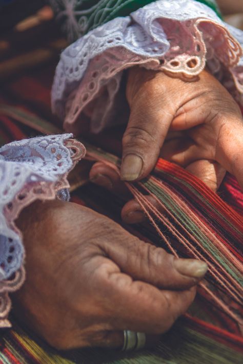 Located in the heart of Cusco, the ancient capital city of the Inca empire, the Centro de Textiles Tradicionales del Cusco (CTTC) acts as a bridge between past and present Peruvian cultural identity. Its origins lie in the 1970s when a group of Quechua women weavers from the community of Chinchero started to gather together to revive textile traditions and earn an independent income through the sale of their textiles in the growing tourist market. #PeruvianFabric #PeruvianCollection Peruvian Clothing, Natural Dyeing Techniques, Indigenous Knowledge, Peruvian Art, Peruvian Textiles, Bespoke Sofas, Inca Empire, Gather Together, Heritage Crafts