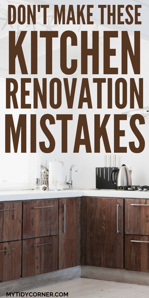 Are you preparing to renovate your kitchen? Keep your renovation stress free by avoiding these common remodeling pitfalls. Find out the top 7 renovation mistakes you should avoid. Don't make these kitchen remodeling mistakes. Kitchen Trends To Avoid, Kitchen Queen, Kitchen Clutter, Luxury Flooring, Kitchen Smells, Timeless Kitchen, Nigerian Food, Kitchen Trends, Functional Kitchen