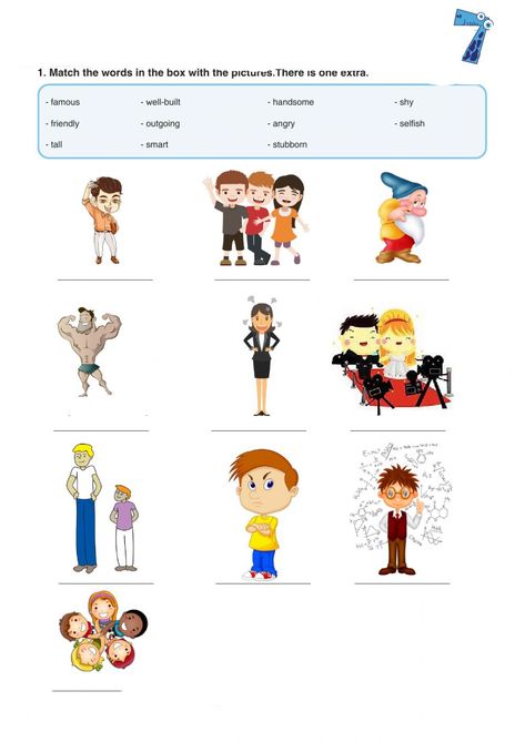 Personality Worksheet, Character Traits For Kids, Character Traits Worksheet, Character Traits List, Character Trait Worksheets, Character Worksheets, Character Education Lessons, Test For Kids, Some Sentences