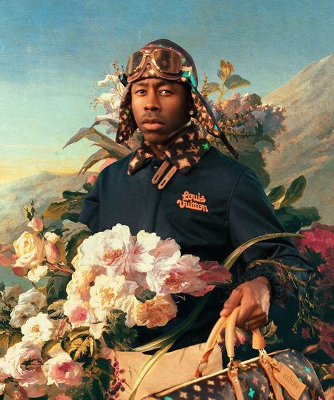 #Everyday 2352 Tyler’s Flowers 🌸 @louisvuitton . . @feliciathegoat . . #tylerthecreator #louisvuittonmen #lvss24 #golflefleur Tyler Louis Vuitton, Le Fleur Tyler The Creator, Tyler The Creator Lv, Tyler The Creator Le Fleur, Tyler The Creator Golf Le Fleur, Flower Boy Tyler The Creator Aesthetic, Louis Vuitton Tyler The Creator, Tyler The Creator Louis Vuitton, Afrofuturism Art