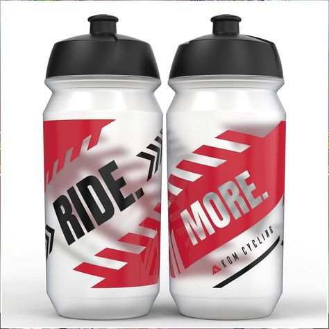 KOM Cycling Water Bottle Collection 500ml (16.9oz) Cycling Water Bottle Inspiration (2 Bottles, Ride. More.) Cycling Water Bottle, Bike Water Bottle, Pro Bike, Bottle Images, Bottle Collection, Aluminum Water Bottles, Wide Mouth Bottle, Bottle Cleaner, Best Water Bottle